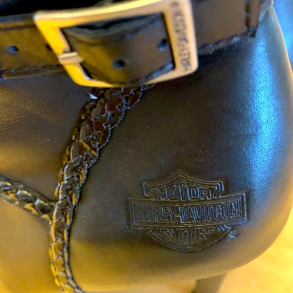 Harley Davidson Women's Leather Stiletto Boots - Picture 4 of 8